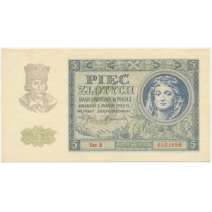 5 gold 1940 - B -.