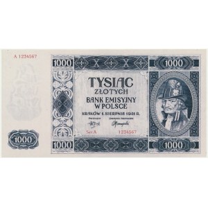 Krakowiak, 1.000 PLN 1941