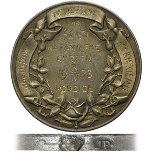 Galicja, Medal Pamiątka Chrztu Juliusz Rudolfa Mękickiego 1923