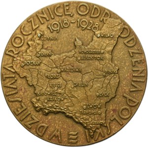 Medal 10th Anniversary of Regaining Independence 1928 - Aumiller