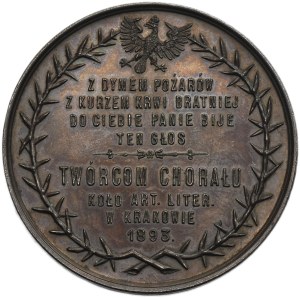 Galicia, Medal Kornel Ujejski and Józef Nikorowicz 1893