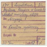 Galicia, Medal of the General National Exhibition in Lviv 1894