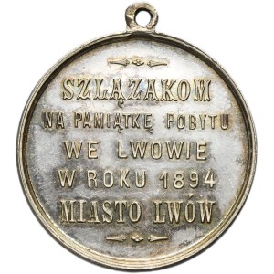 Galicia, Medal in Memory of the Stay of the Silesians in Lviv 1894