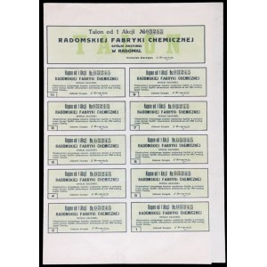 Radomska Fabryka Chemiczna S.A., 1.000 mkp, Emisja III