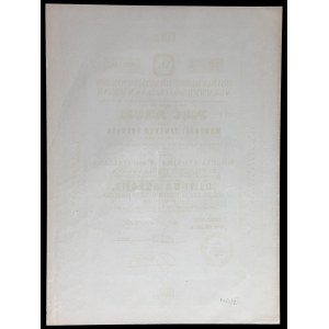 Rosyjsko-Włoskie Towarzystwo Akcyjne Wyrobów Włóknistych S.A., 5 x 300 zł, Emisja II