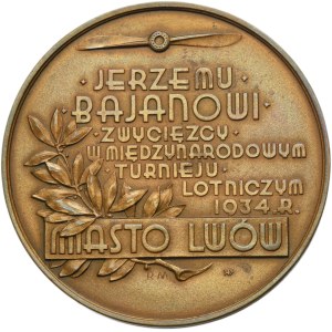 Medal Jerzy Bajan Lviv 1934