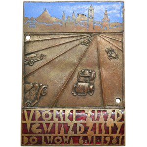 Galizia, manifesto del 5° raduno delle stelle polacche a Leopoli 1931