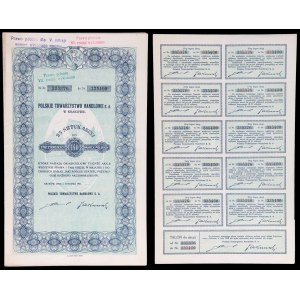 Polskie Towarzystwo Handlowe S.A., 25 x 140 mkp 1921