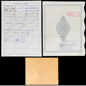 Towarzystwo Starachowickich Zakładów Górniczych S.A., akcja 100 zł oraz dokumenty