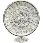 Pilsudski, 2 zloty 1936 - RARE