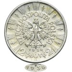 Pilsudski, 2 zloty 1936 - RARE