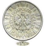 Pilsudski, 2 zloty 1936 - RARE
