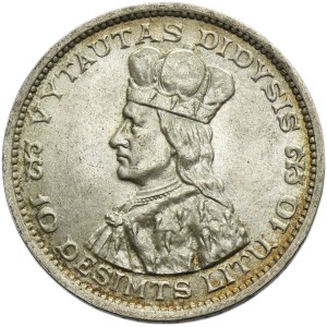 Lithuania, Republic, 10 Litus Kaunas 1936