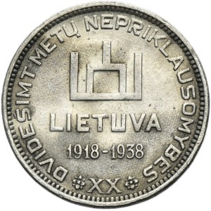 Lituania, Repubblica, 10 Litu 1938 Antanas Smeteona