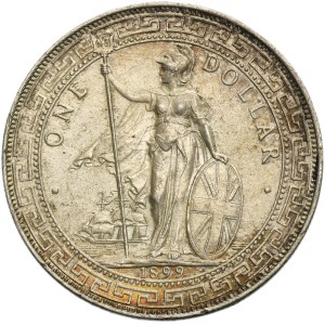 Great Britain, Victoria, 1 Bombay Dollar 1899 B