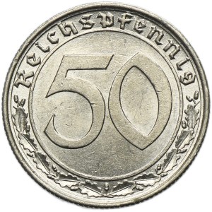 Deutschland, Drittes Reich, 50 Feniges Berlin 1938 A