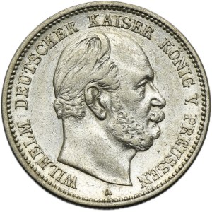 Germany, Kingdom of Prussia Wilhelm I, 2 Mark Berlin 1876 A