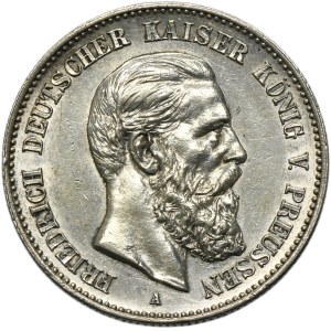 Germany, Kingdom of Prussia, Friedrich III, 2 Mark Berlin 1888 A