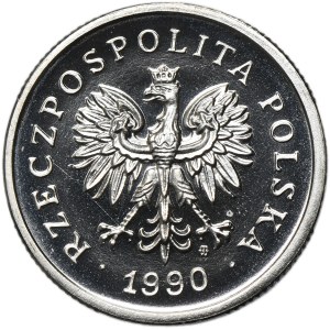 SAMPLE Nickel, 1 gold 1990