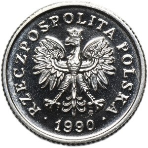 SAMPLE NIKIEL, 50 pennies 1990