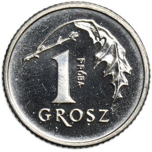 SAMPLE NIKIEL, 1 penny 1990