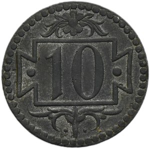 Free City of Danzig, 10 pfennige 1920