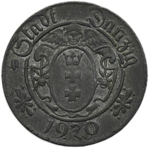 Free City of Danzig, 10 pfennige 1920