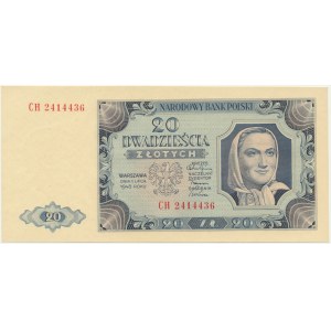 20 gold 1948 - CH -.