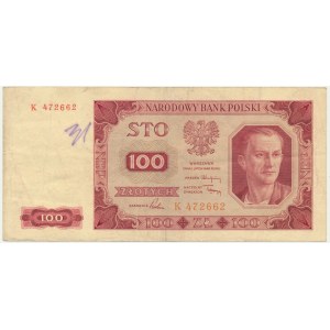 100 złotych 1948 - K -