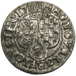 Silesia, Duchy of Liegnitz-Brieg-Wohlau, Johann Christian and Georg Rudolf, 3 Kreuzer Reichenstein 1617 HR