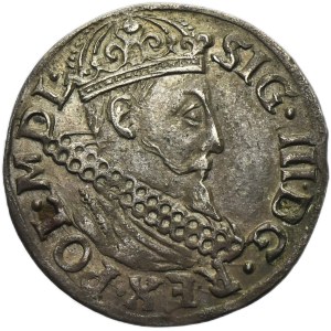 Sigismund III Vasa, 3 Groschen Krakau 1619