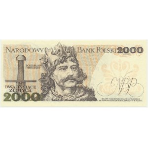2,000 zloty 1977 - A - first series