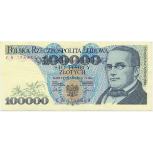 100,000 PLN 1990 - CB -.