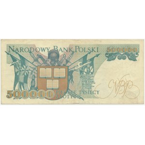 500,000 zloty 1990 - A - first series