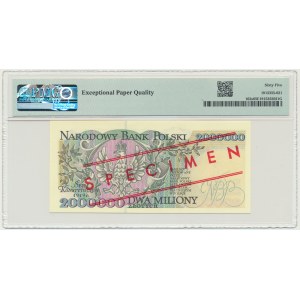 2 million 1993 - MODEL - A 0000000 - No.0266 - PMG 65 EPQ