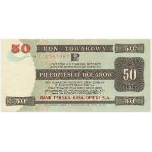 Pewex, $50 1979 - HJ -.