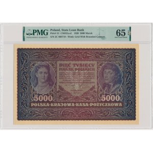 5,000 marks 1920 - II Series C - PMG 65 EPQ