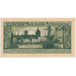 Danzig, 10 milion Mark 1923 - without prefix -