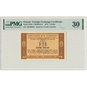 Baltona, $1 1973 - A - PMG 30 - RARE