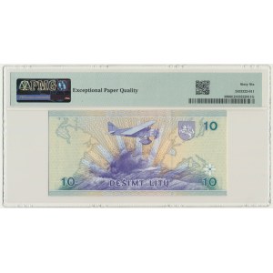 Litwa, 10 litów 1997 - AAA - PMG 66 EPQ