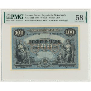 Germany, Munich, 100 Mark 1900 - PMG 58 EPQ