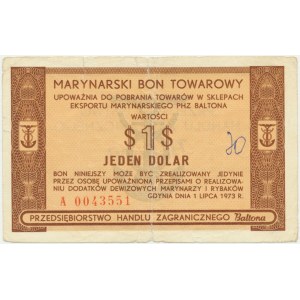 Baltona, $1 1973 - A - RARE
