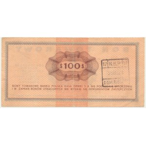 Pewex, $100 1969 - FK -.