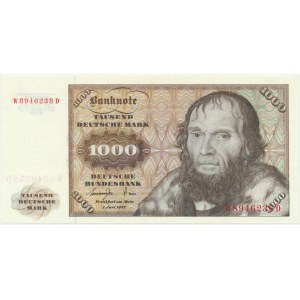 Germany, BDR, 1.000 Mark 1977