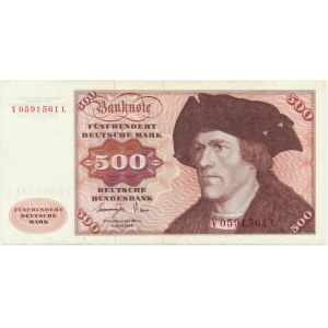 Germany, BDR, 500 Mark 1977
