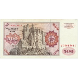 Germany, BDR, 500 Mark 1977