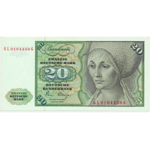 Germany, BDR, 20 Mark 1980