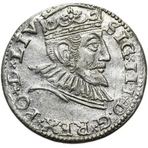 Sigismund III Vasa, 3 Groschen Riga 1593 - LIV
