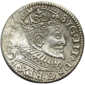 Sigismund III Vasa, 3 Groschen Riga 1594 - LI