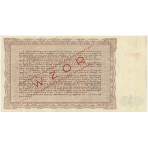 Bilet Skarbowy, Emisja II, 50.000 zł 1946 - WZÓR